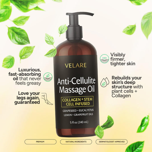 Women's Wellness Anti-Cellulite Massage Oil